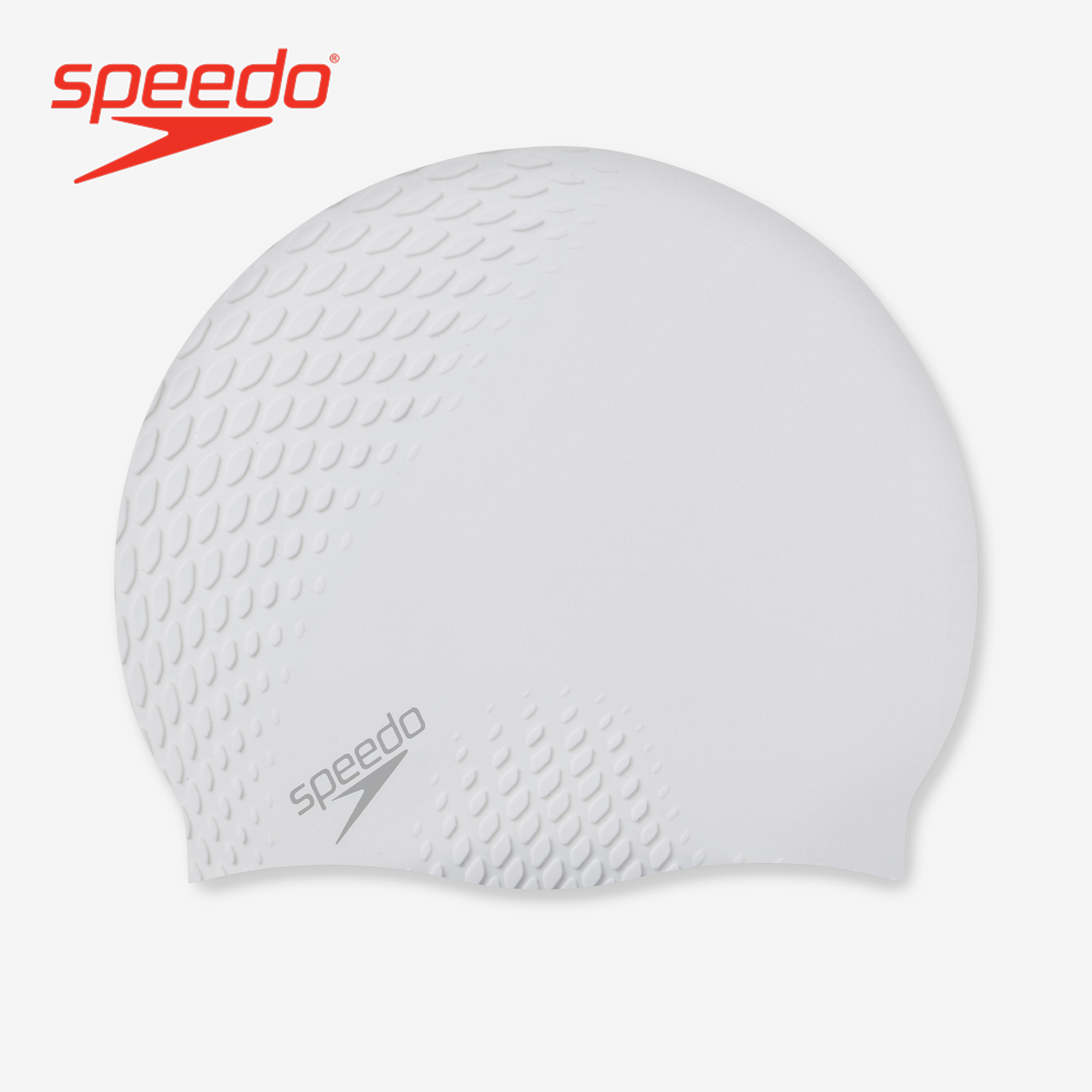 Speedo Infant Boys & Girls's Swim Caps - Bubble Active + Cap - White - 8-139540003