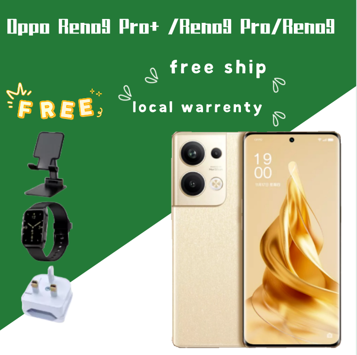 Oppo Reno9 Pro+ /Oppo Reno9 Pro/ Oppo Reno9/Snapdragon 8+ Gen 1 Dual Sim 5G Phone Locally warranty oppo reno 9 pro +
